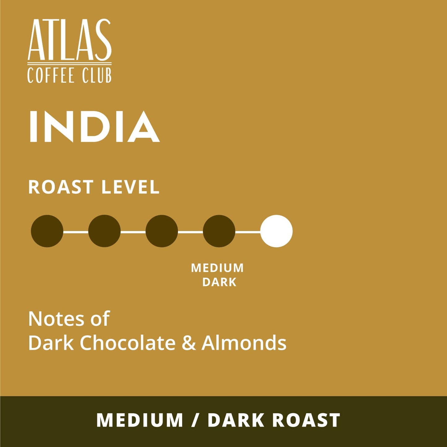 Atlas Coffee Club Guatemala Medium Roast Coffee, 100% Recyclable Single Origin Premium Coffee Pods for K Cup 1.0 & 2.0 Brewers, 24ct Box